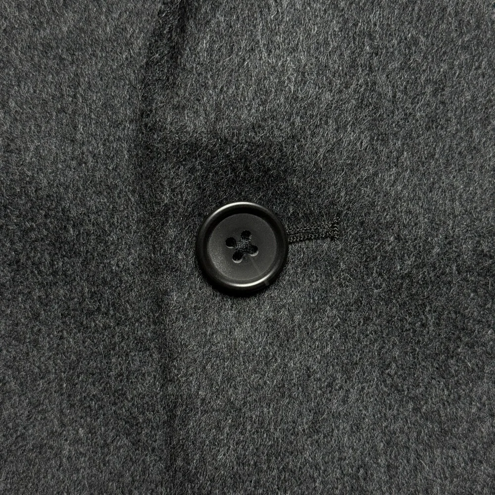 Brooks Brothers 346 Madison Blazer Mens 43R Dark Gray Cashmere Tollegno 1900